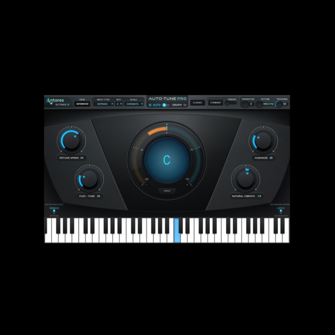 Autotune Pro, Correzione dell'intonazione, Produzione vocale, Musica digitale, Plugin audio, Modalità Grafica Autotune, Modalità Auto Autotune, Produzione musicale, Workflow di mixaggio, Effetti vocali